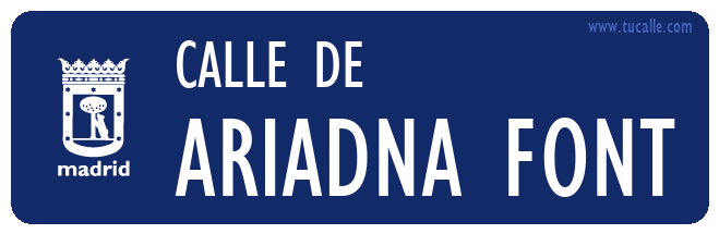 cartel_de_calle-de-Ariadna Font_en_madrid